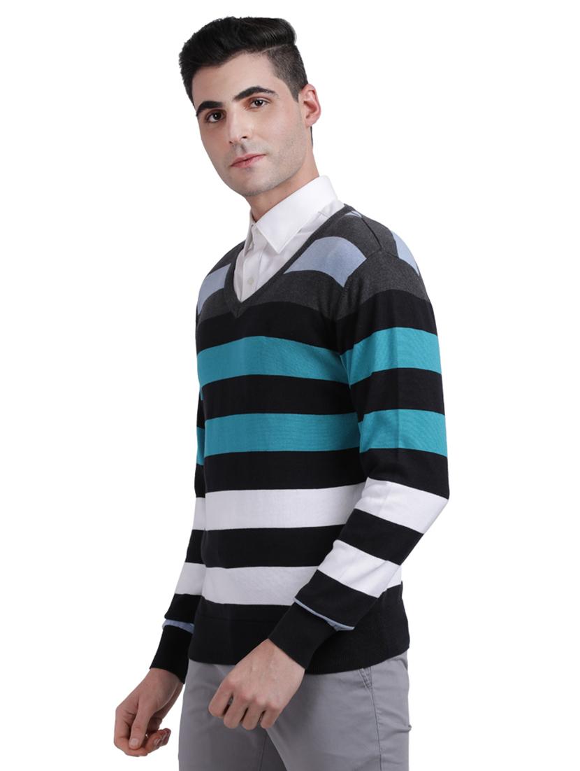 multi colored striped pullover - 17768475 - Zoom Image - 2