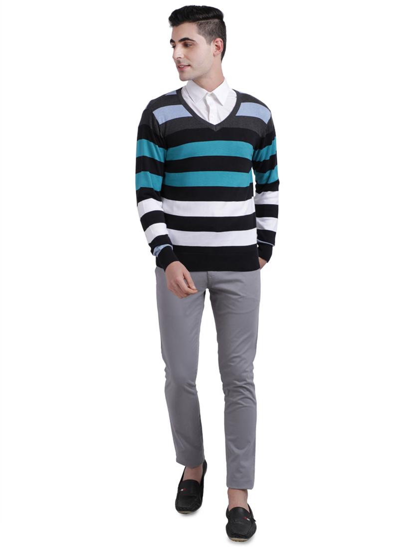 multi colored striped pullover - 17768475 - Zoom Image - 4