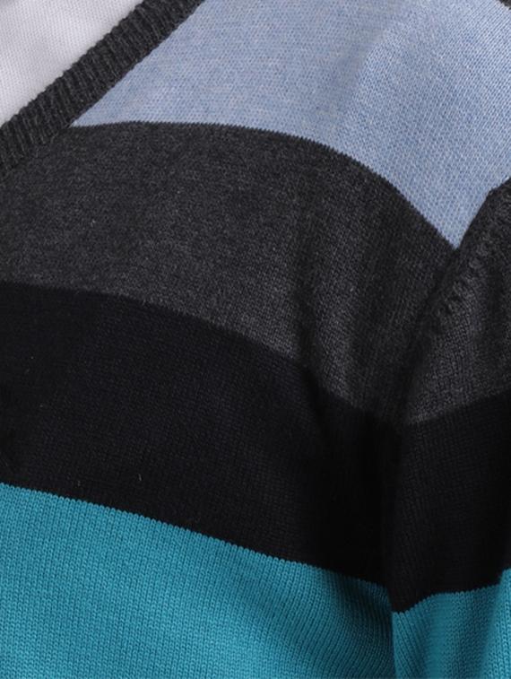 multi colored striped pullover - 17768475 - Zoom Image - 5