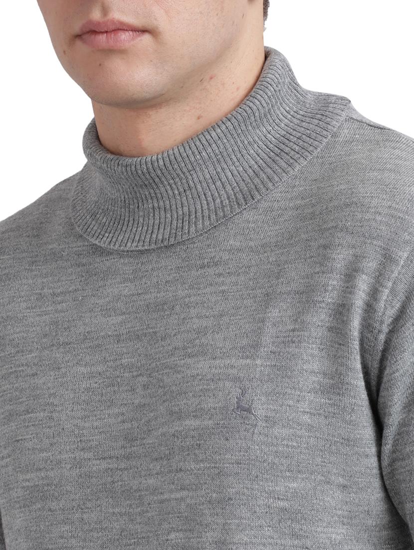 grey solid acrylic pullover - 17768507 - Zoom Image - 6