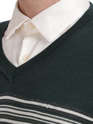 green striped pullover - 17768539 - Standard Image - 5