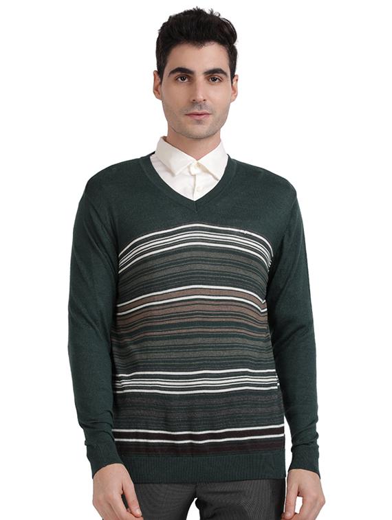 green striped pullover - 17768539 - Zoom Image - 1