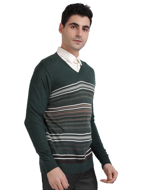 green striped pullover - 17768539 - Zoom Image - 2