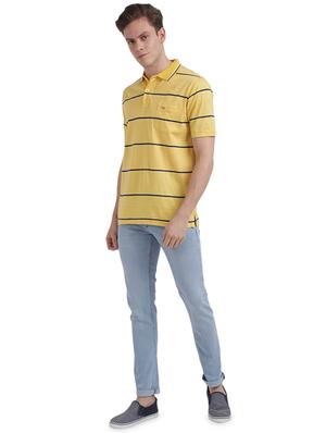 yellow striped polo t-shirt - 17768631 - Standard Image - 4