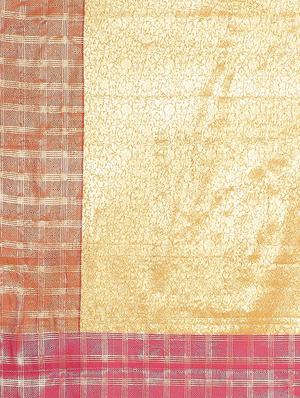 self design kanjivaram saree with blouse - 17769349 - Standard Image - 4