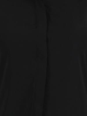 black solid shirt dress - 17769782 - Standard Image - 5