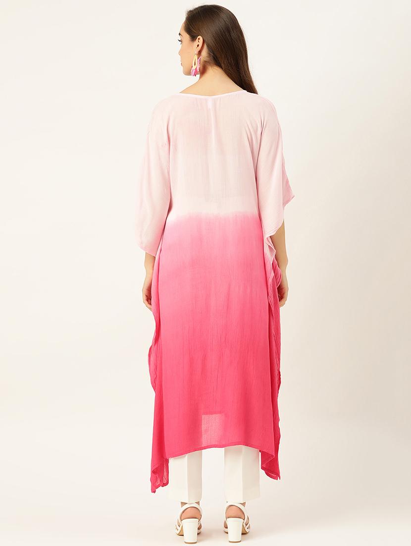 ombre kaftan kurta - 17770126 - Zoom Image - 3