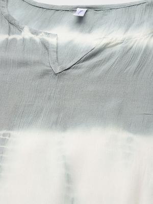 tie & dye kaftan kurta - 17770127 - Standard Image - 4