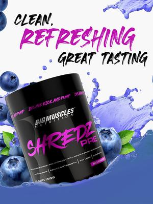 blue berry flavoured pre workout essential, 30 servings - 17771012 - Standard Image - 2
