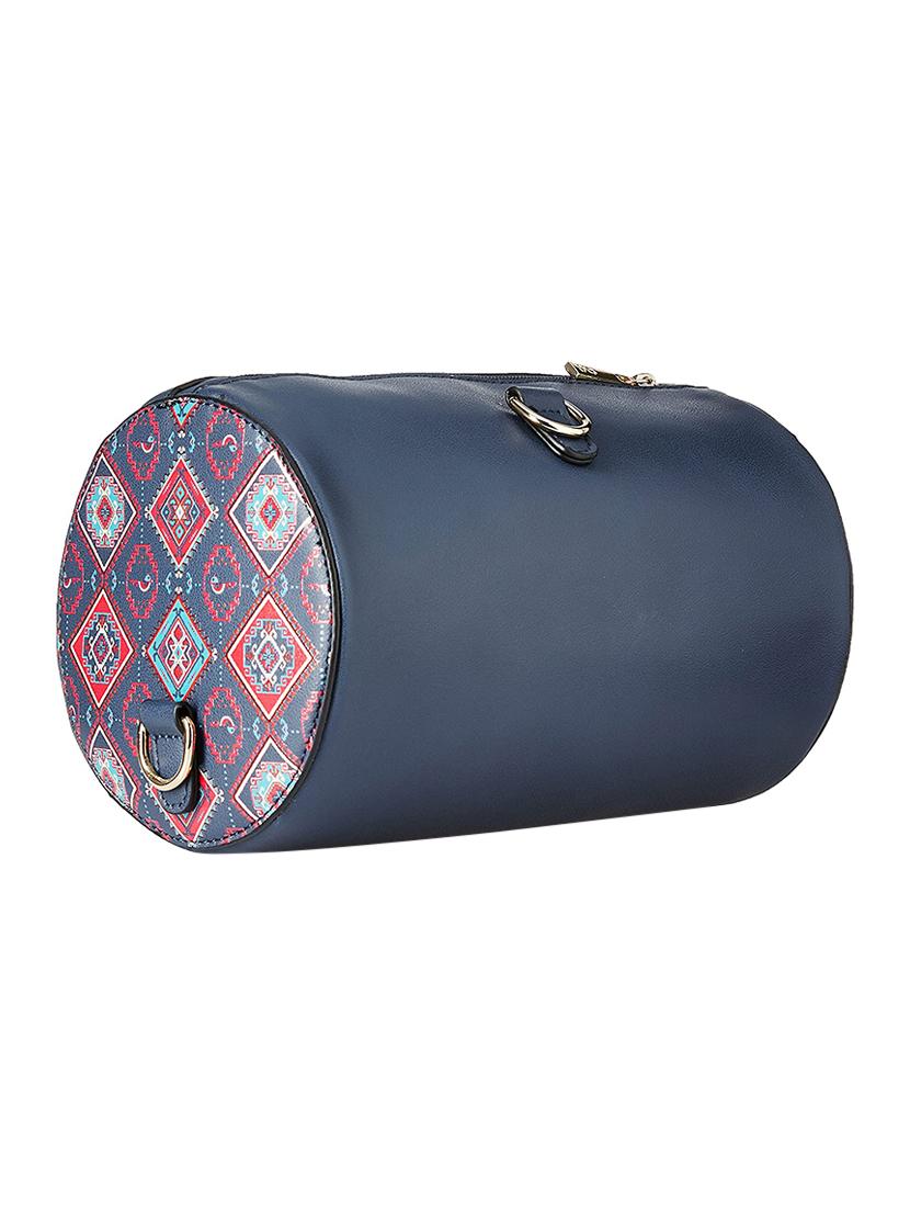 blue leatherette (pu) quirky sling bag - 17771056 - Zoom Image - 4