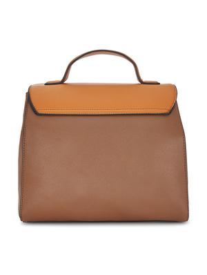 brown leatherette (pu) sling bag - 17771072 - Standard Image - 2