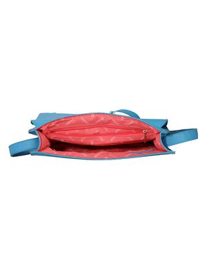 blue leatherette (pu) regular sling bag - 17771080 - Standard Image - 3