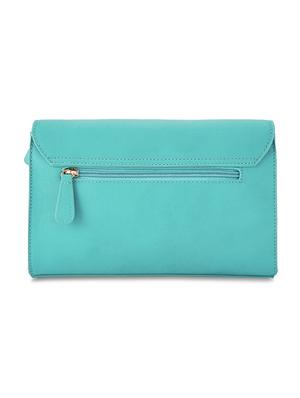 blue leatherette (pu) regular sling bag - 17771081 - Standard Image - 2