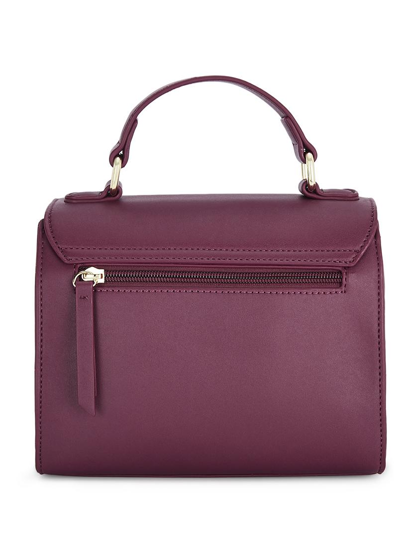wine leatherette (pu) regular sling bag - 17771092 - Zoom Image - 2