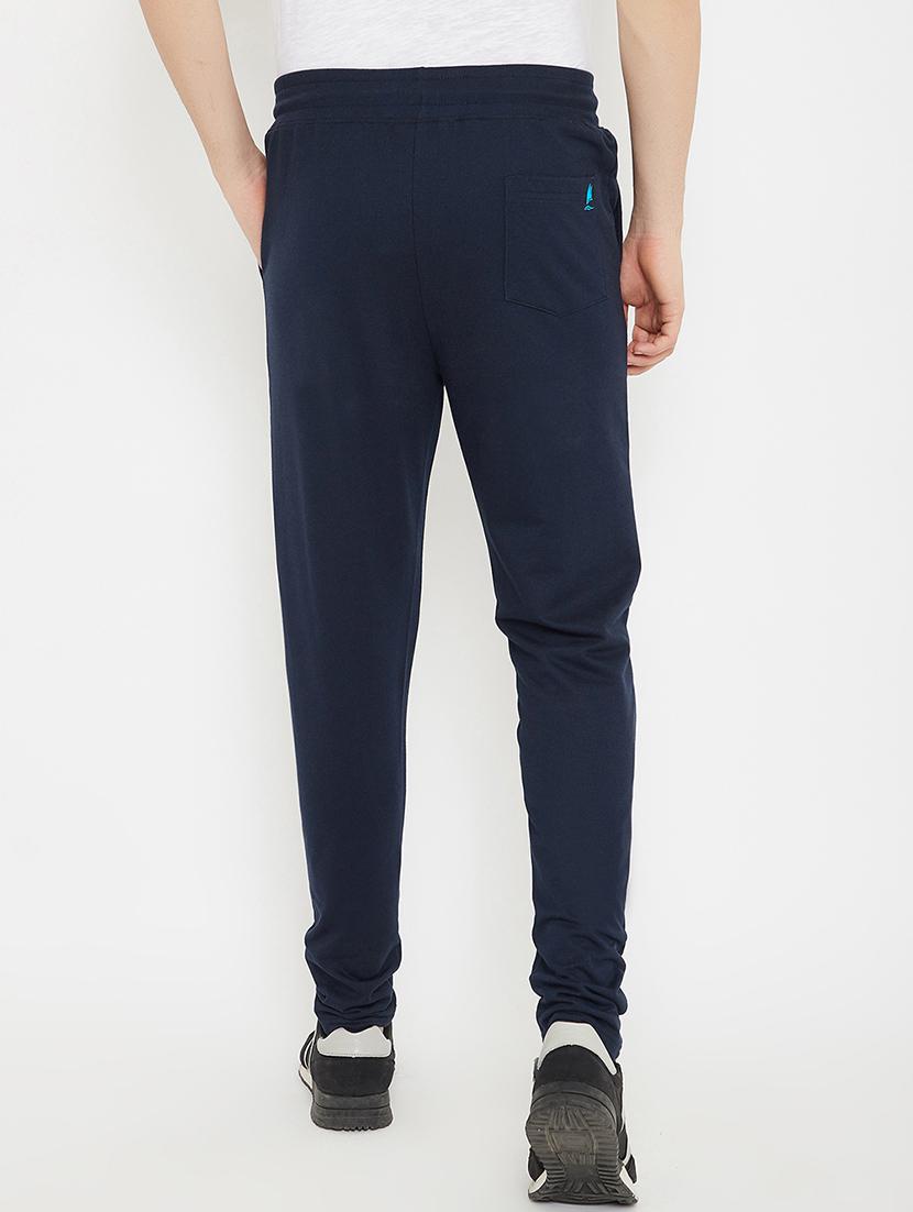 navy blue striped track pant - 17771121 - Zoom Image - 3