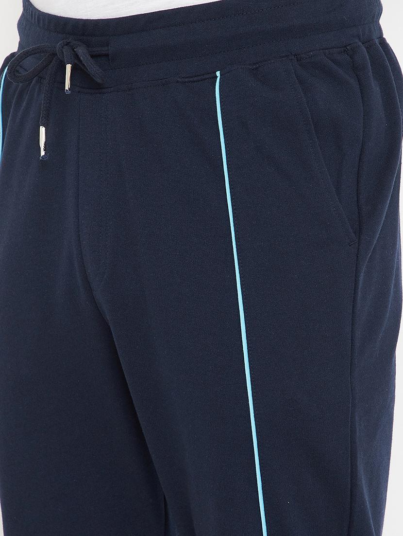 navy blue striped track pant - 17771121 - Zoom Image - 5