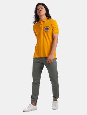 green striped flat front casual trouser - 17771932 - Standard Image - 5