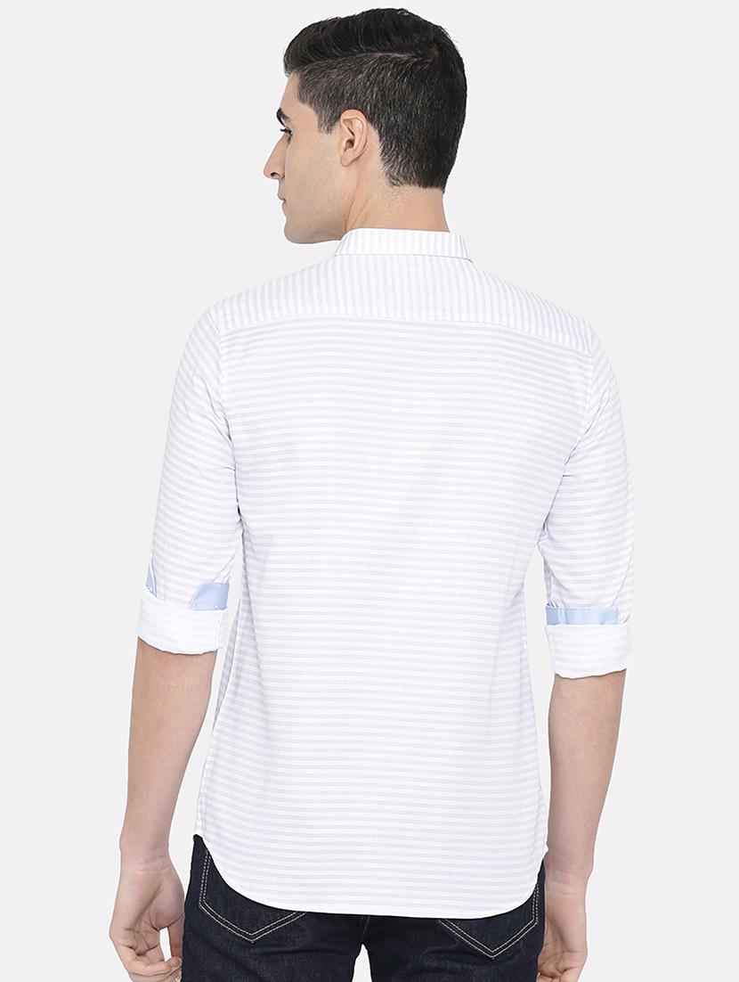 white striped casual shirt - 17772198 - Zoom Image - 3