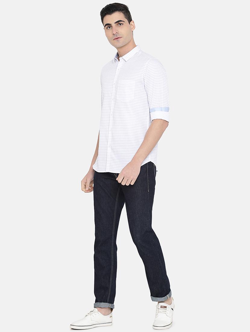 white striped casual shirt - 17772198 - Zoom Image - 4