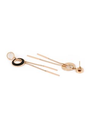 black metal drop earring - 17772454 - Standard Image - 3