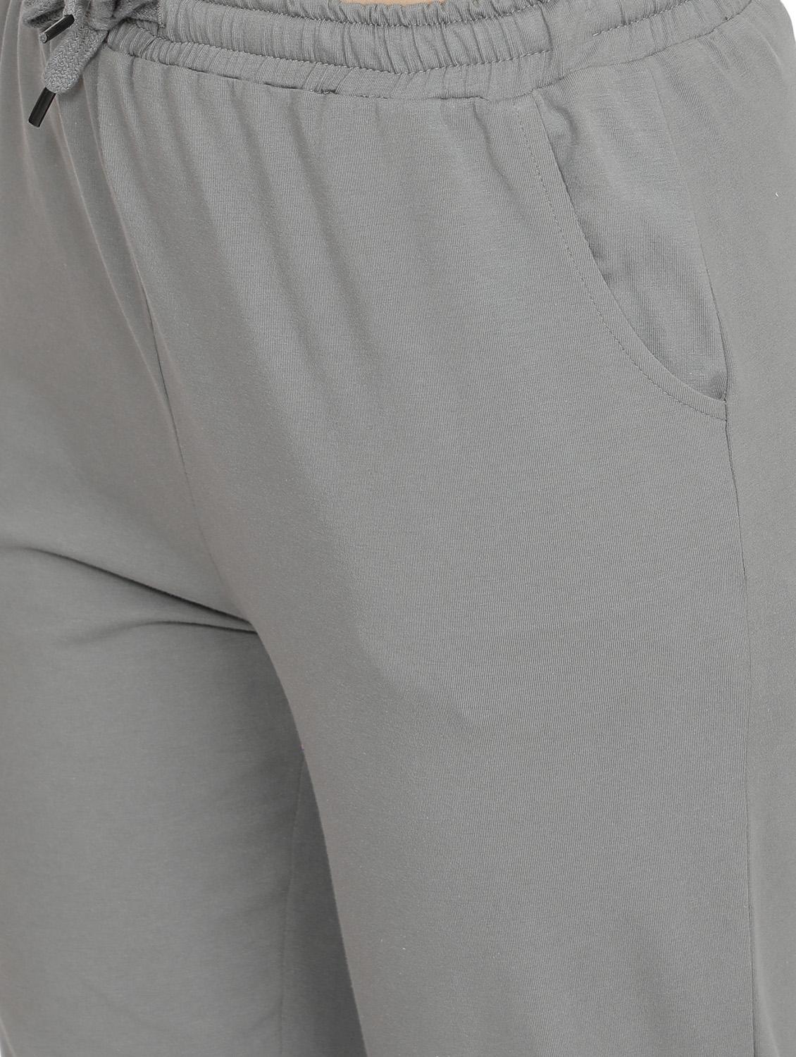 drawstring waist solid track pant - 17772552 - Zoom Image - 5