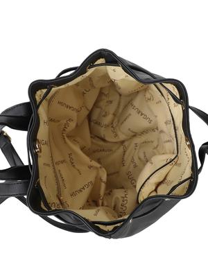 black leatherette (pu) utility backpack - 17772971 - Standard Image - 3