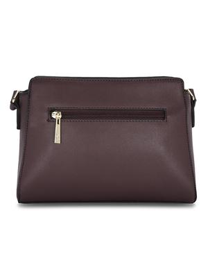 red leatherette (pu) regular sling bag - 17773006 - Standard Image - 2