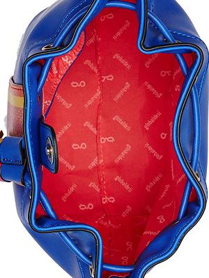 blue leatherette (pu) regular sling bag - 17773014 - Standard Image - 3