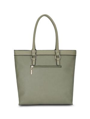 green leatherette (pu) regular handbag - 17773024 - Standard Image - 2