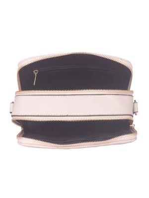 grey leatherette (pu) regular sling bag - 17773400 - Standard Image - 3