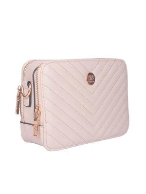 grey leatherette (pu) regular sling bag - 17773400 - Standard Image - 5