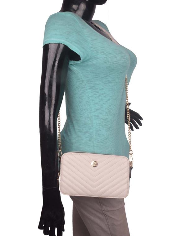 grey leatherette (pu) regular sling bag - 17773400 - Zoom Image - 6