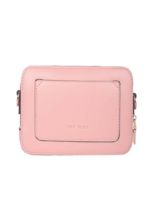 pink leatherette (pu) regular sling bag - 17773401 - Standard Image - 2