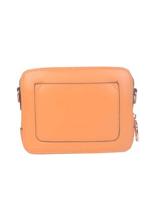 yellow leatherette (pu) regular sling bag - 17773402 - Standard Image - 2