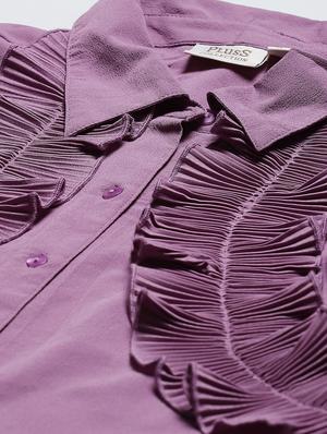 tie know frill detail regular shirt - 17773441 - Standard Image - 5