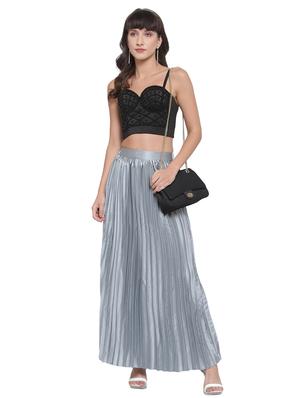 high rise pleated skirt - 17773488 - Standard Image - 4
