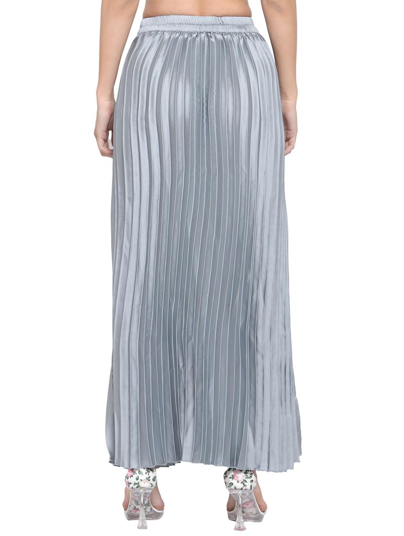 high rise pleated skirt - 17773488 - Zoom Image - 3