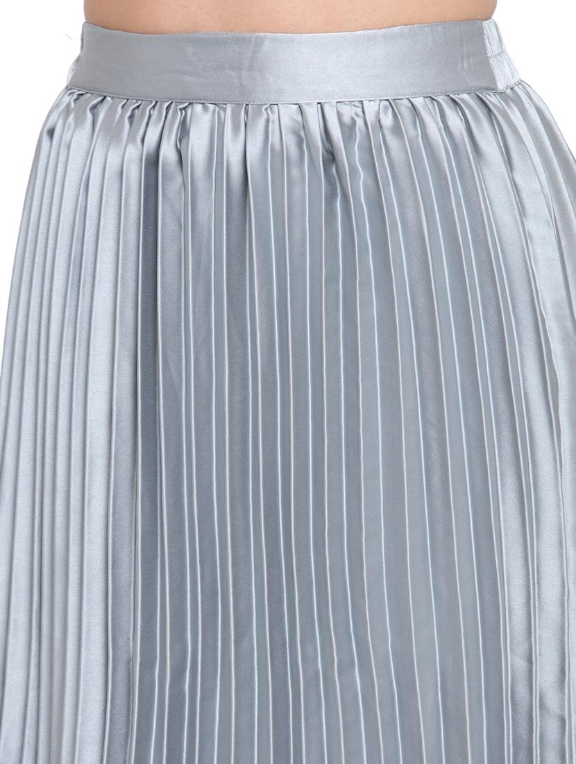 high rise pleated skirt - 17773488 - Zoom Image - 5