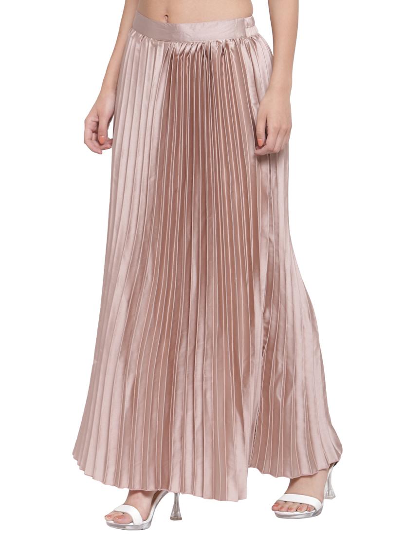 high rise pleated skirt - 17773489 - Zoom Image - 2