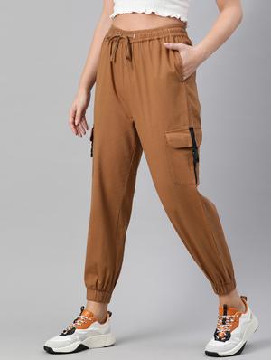 drawstring waist cargo trouser - 17773507 - Standard Image - 2