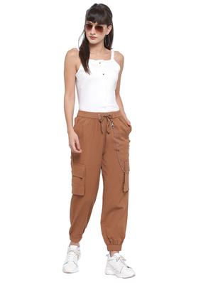 drawstring waist cargo trouser - 17773511 - Standard Image - 4
