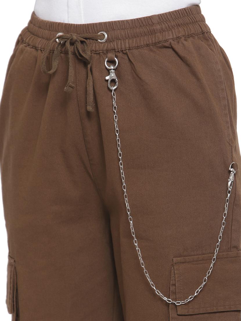 drawstring waist cargo trouser - 17773512 - Zoom Image - 5