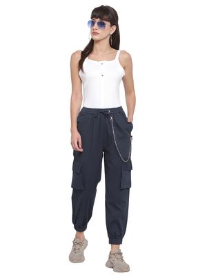 drawstring waist cargo trouser - 17773513 - Standard Image - 4
