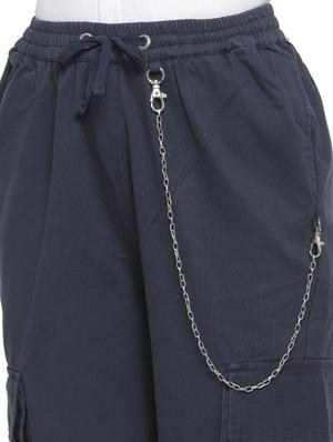 drawstring waist cargo trouser - 17773513 - Standard Image - 5