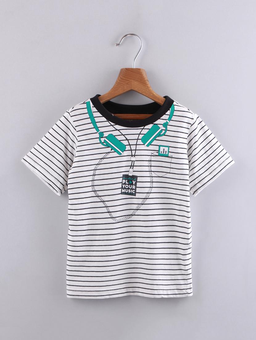 round neck graphic tee - 17774191 - Zoom Image - 1