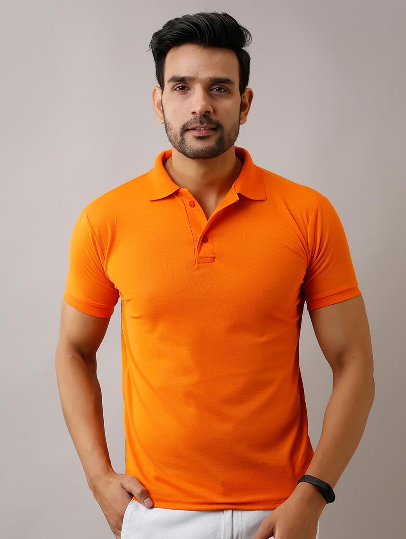 set of 2 multi colored solid polo t-shirts - 17774919 - Zoom Image - 2
