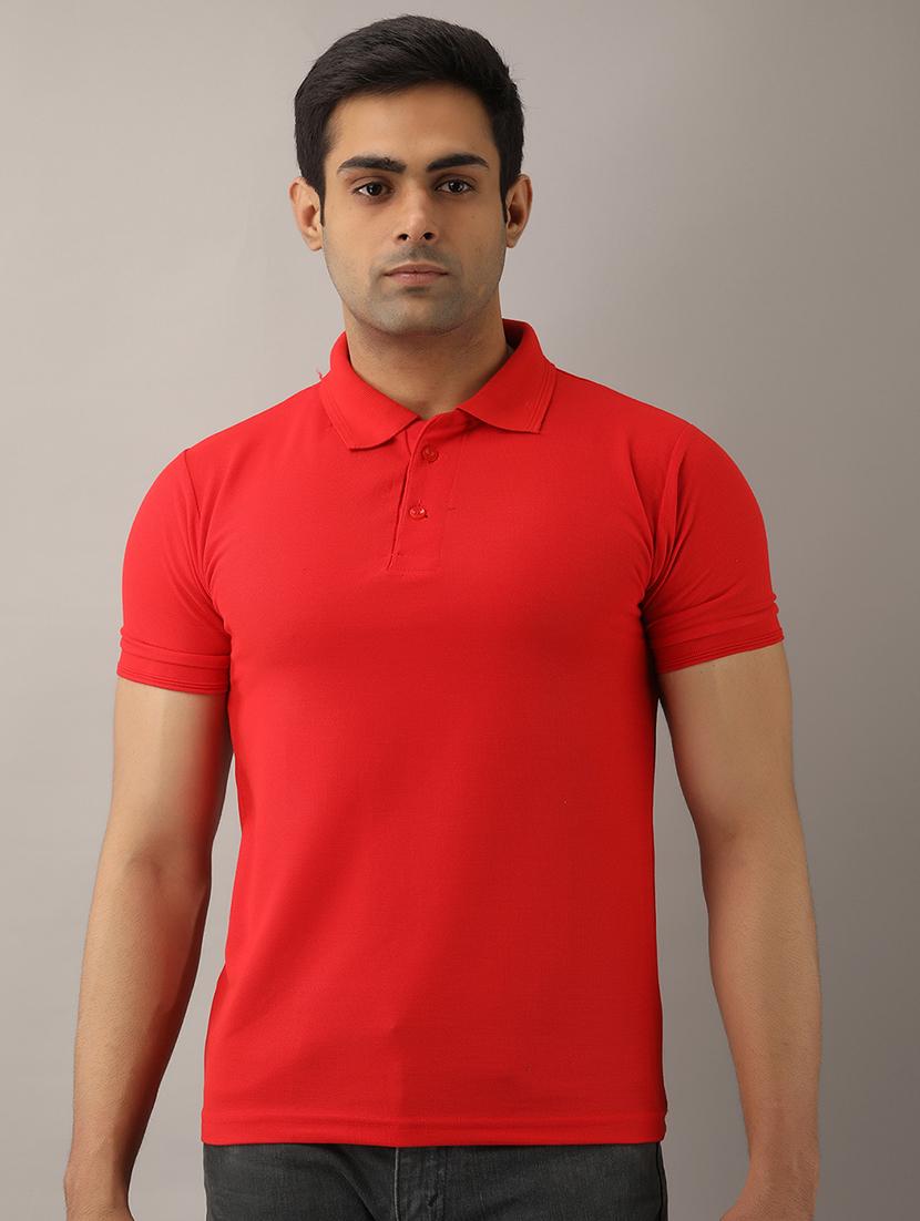 set of 2 multi colored solid polo t-shirts - 17774926 - Zoom Image - 4