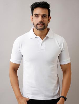set of 2 multi colored solid polo t-shirts - 17774930 - Standard Image - 2
