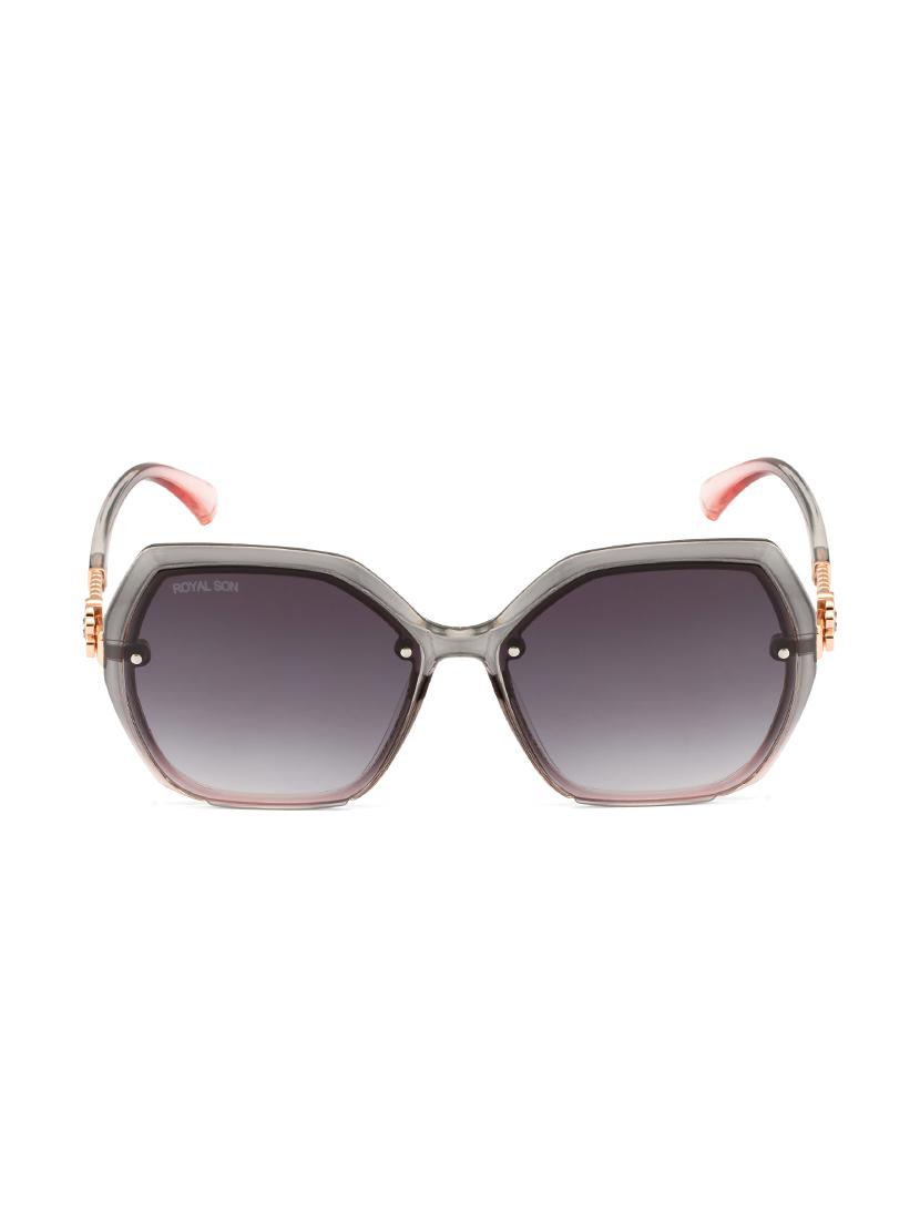 royal son butterfly uv protection women sunglasses black lens - chiwm00115-c2 - 17775336 - Zoom Image - 1