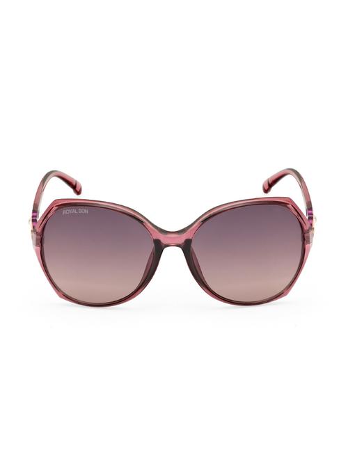 royal son butterfly uv protection women sunglasses black lens - chiwm00116-c4 - 17775344 - Standard Image - 1